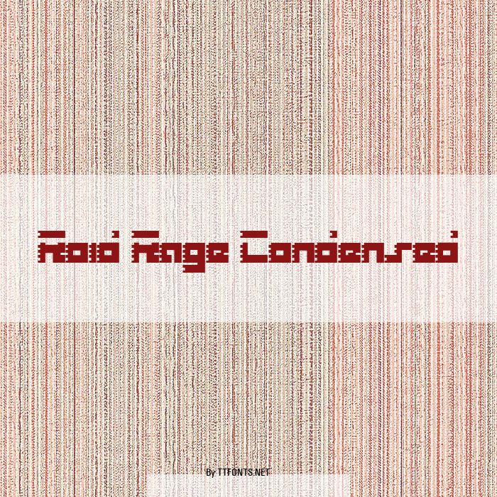 Roid Rage Condensed example